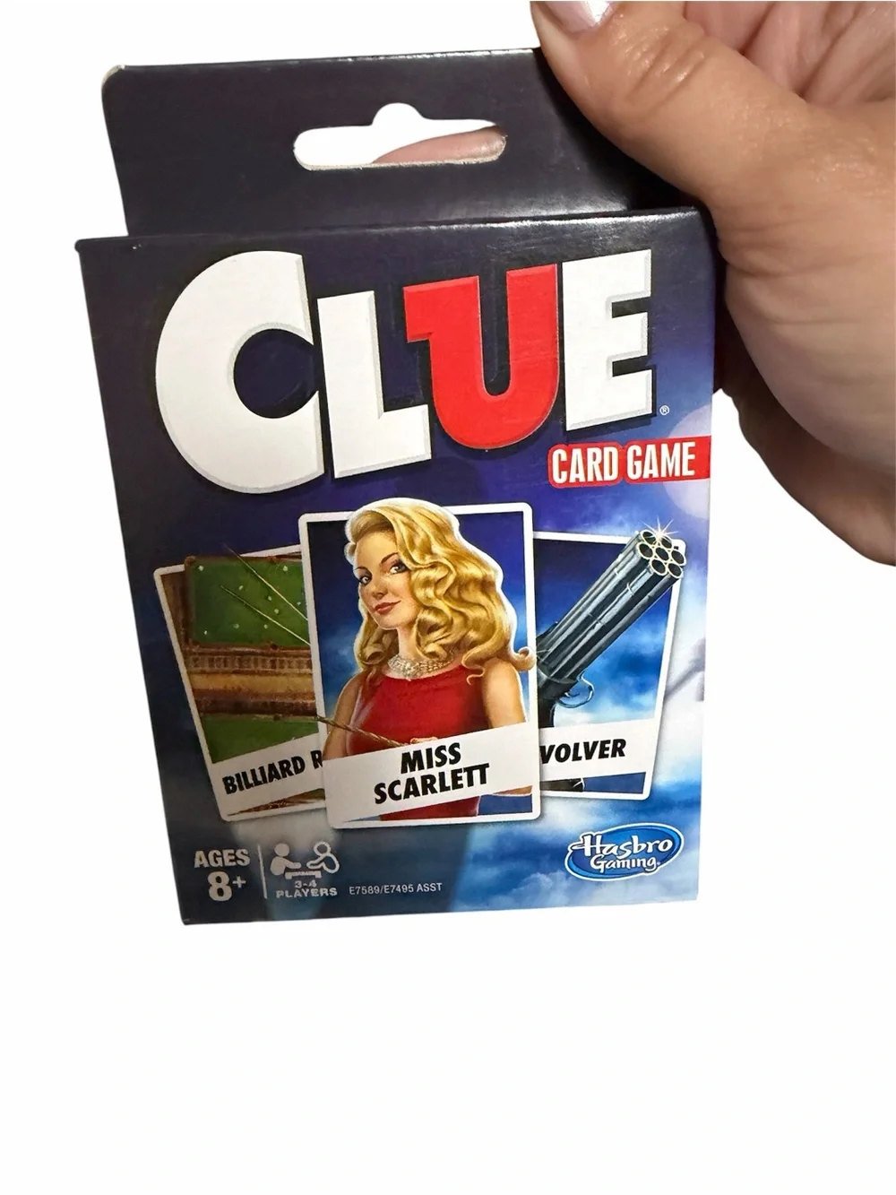 8-Pack Hasbro Classic Card Games Case – Connect 4, Clue, Battleship, Guess Who